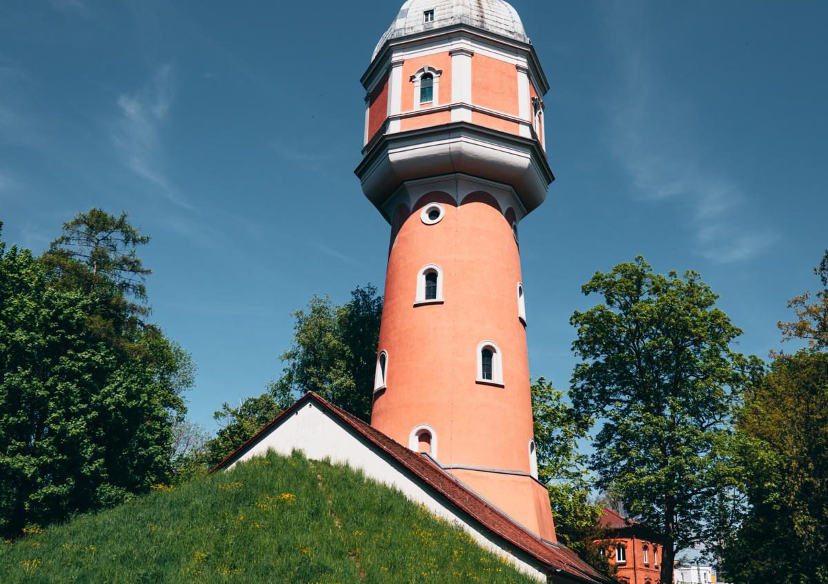Fotogoals Fotospot: Wasserturm Neu-Ulm
